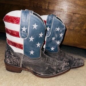 American Flag Cowboy Boots